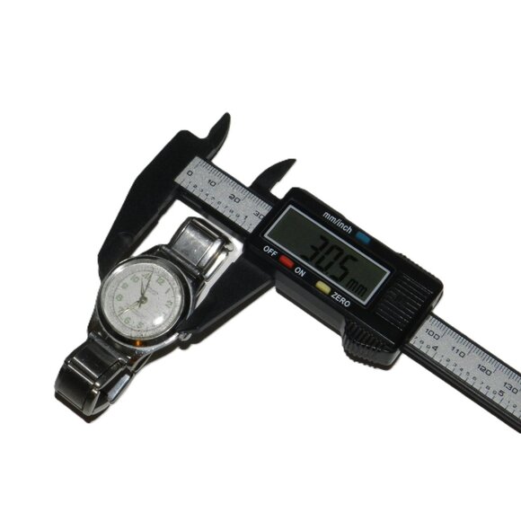 Vintage Bercona Sport Manual Wind Unisex Wristwatch Silver Tone Working - Picture 15 of 16